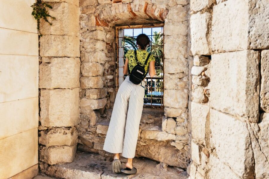 Split: Old Town and Diocletian Palace Walking Tour - The Golden Gate and the first look inside