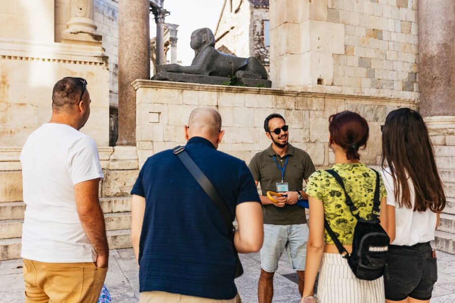 Split Old Town and Diocletian's Palace Tour - Golden Gate, People’s Square, and the city beyond the palace