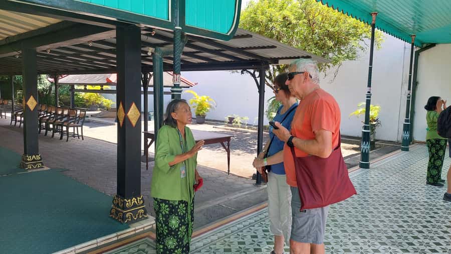 Taman sari water castle, sultan palace & local food tasting - Inside Kraton Yogyakarta, the Sultan’s Palace