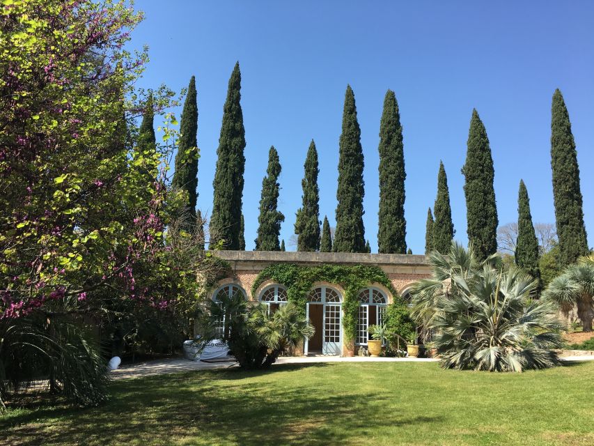 The Châteaux of Grès de Montpellier & Wine Tasting - Château de Flaugergues, a city estate with old-world character