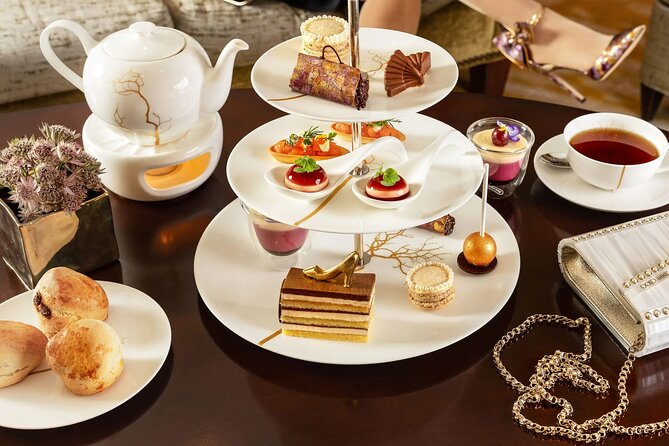 The Emirates Palace Private Afternoon Tea Experience Abu Dhabi - Savory sandwiches with a palace setting