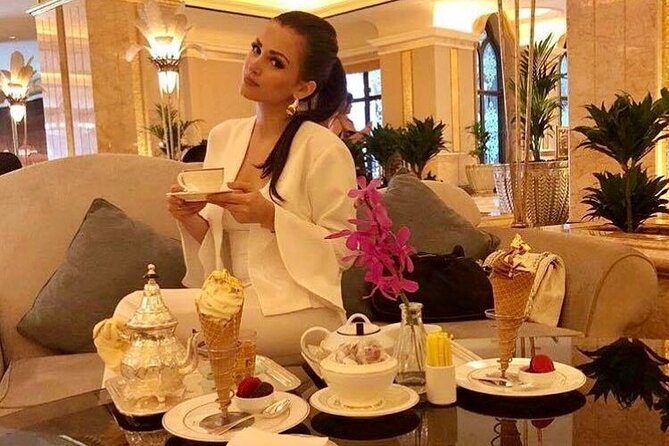 The Emirates Palace Private Afternoon Tea Experience Abu Dhabi - French pastries and the final sweet course