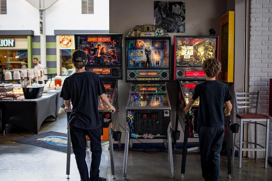 The Pinball Palace at Dezerland Park Admission - Modern consoles for players who do not love pinball