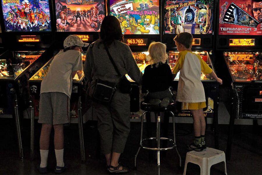 The Pinball Palace at Dezerland Park Admission - The value of the $16 admission