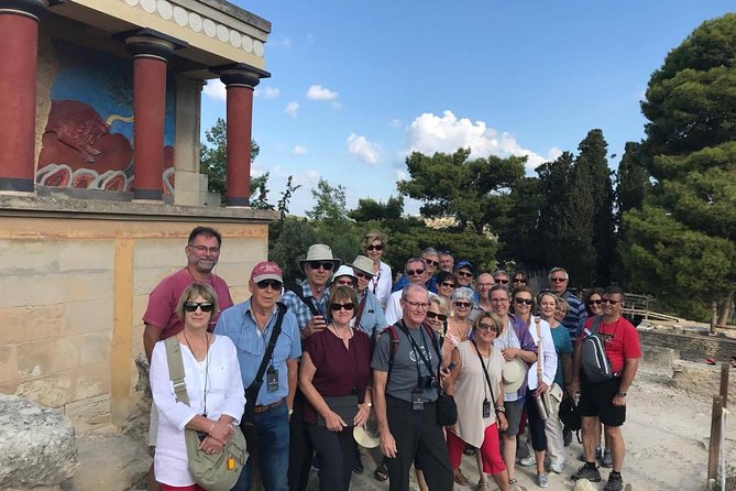 The valley of Zeus (Olive oil, wine tasting)-Knossos palace tour - Pickup, group size, and timing