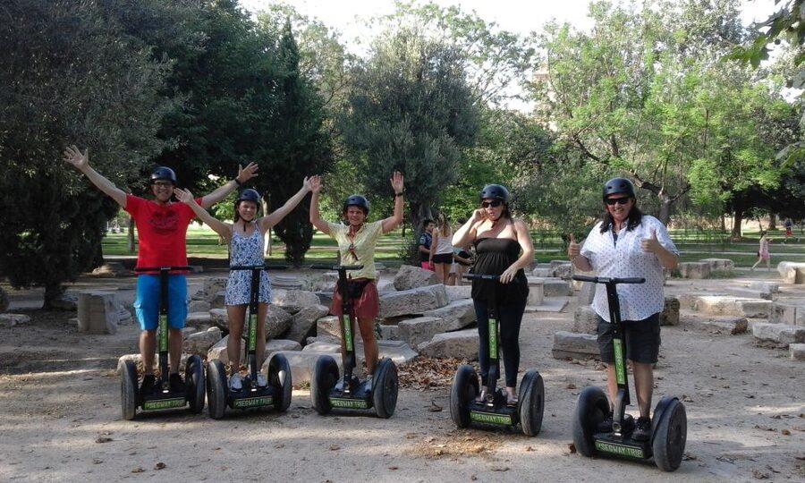Valencia: Garden & Palace Music Segway Tour - Trinity Bridge and Valencia’s older stonework