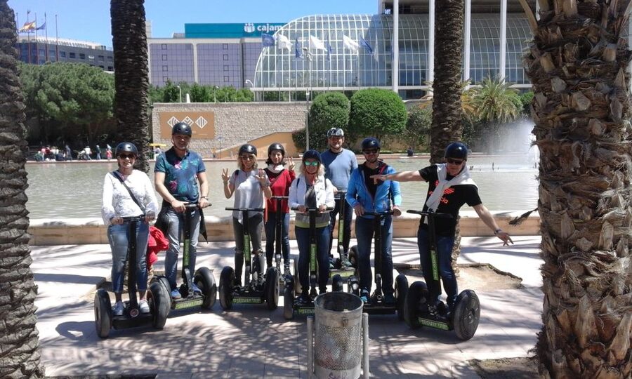 Valencia: Garden & Palace Music Segway Tour - The Music Palace and its modern profile