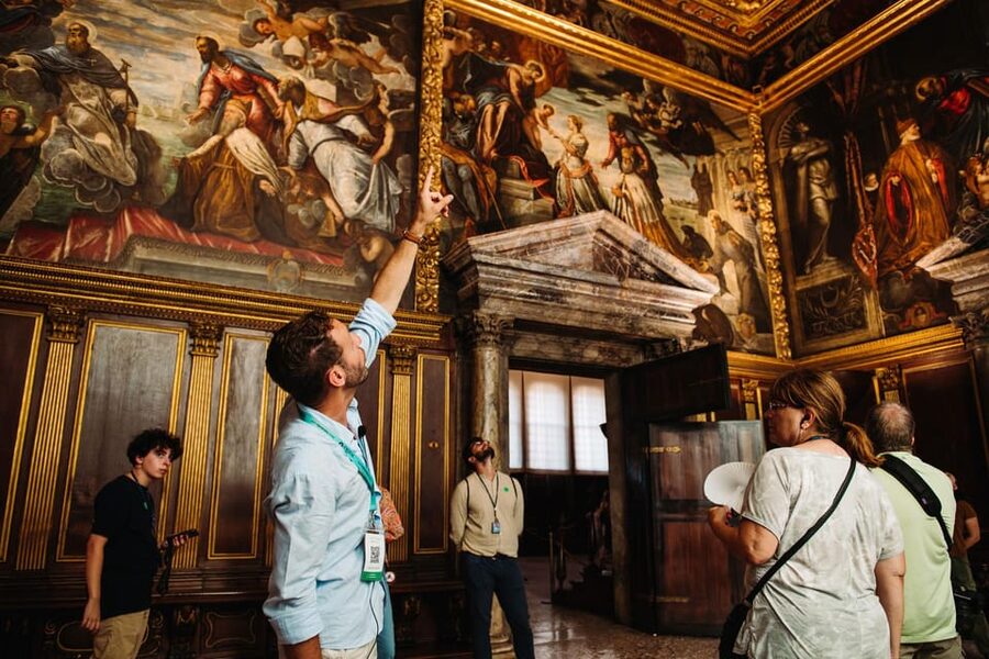 Venice: After-Hours St. Mark’s & Doge's Palace VIP Tour - The Hall of the Great Council and its painted politics