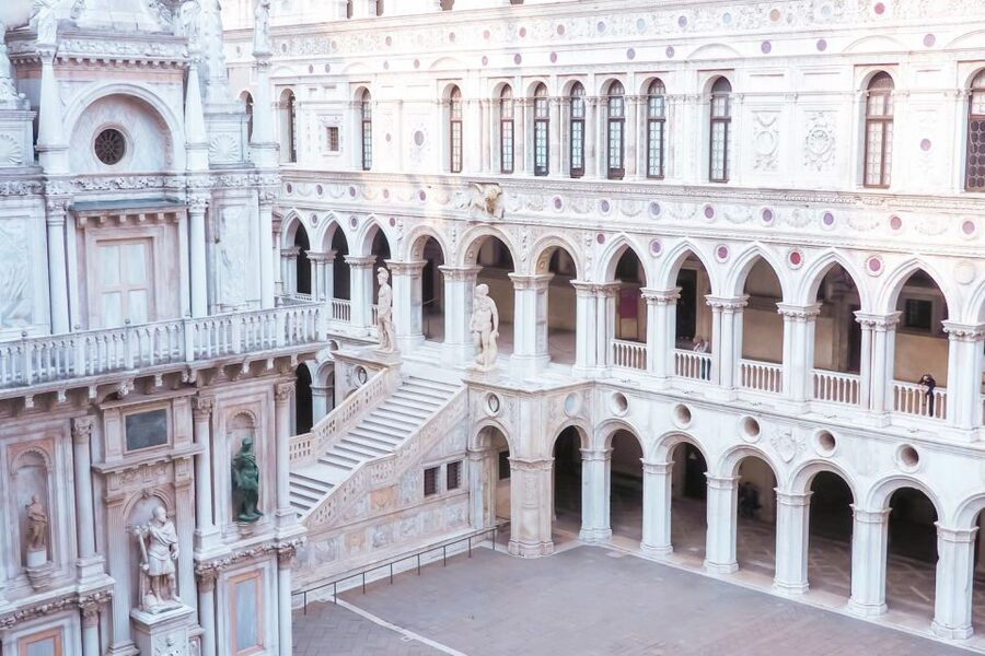 Venice: Doge's Palace and St. Mark's Basilica Tour - Crossing the Bridge of Sighs into prison