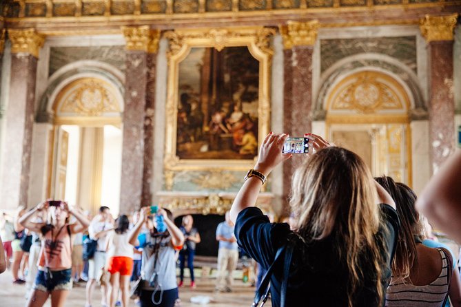Versailles Château and Gardens Walking Tour from Paris by Train - Entering the palace with timed admission