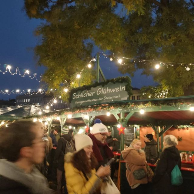 Vienna: Schönbrunn Palace & Christmas Market Walking Tour - The gardens and the market forecourt