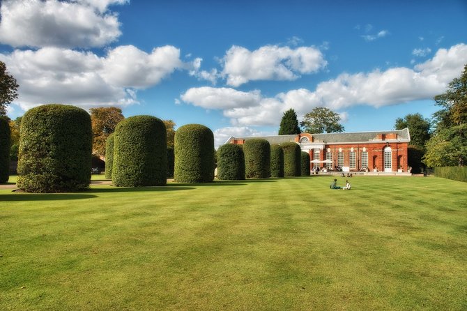 VIP Kensington Palace Gardens Tour & Royal Tea Crown Experience - Afternoon tea inside the Orangery