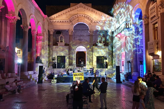 Walking Tour of Split and Diocletian's Palace - Riva Harbor, where the ancient palace meets modern Split