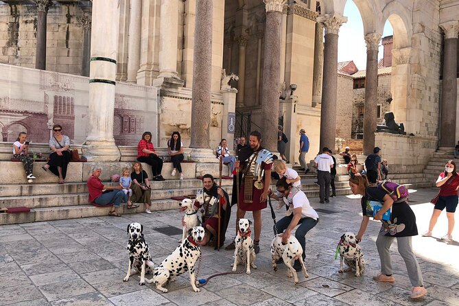 Walking Tour of Split and Diocletian's Palace - The Vestibule and the sound of Dalmatia