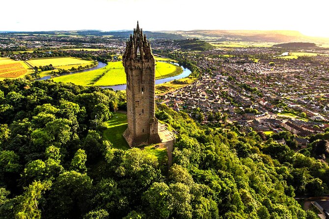 Wallace monument, Stirling Castle, Linlithgow Palace Private Tour - The Forth Bridges in a useful 10-minute stop