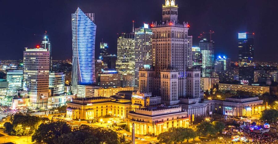 Warsaw: Palace of Culture and Science Tour with Terrace - The marble stairs and 1950s rooms